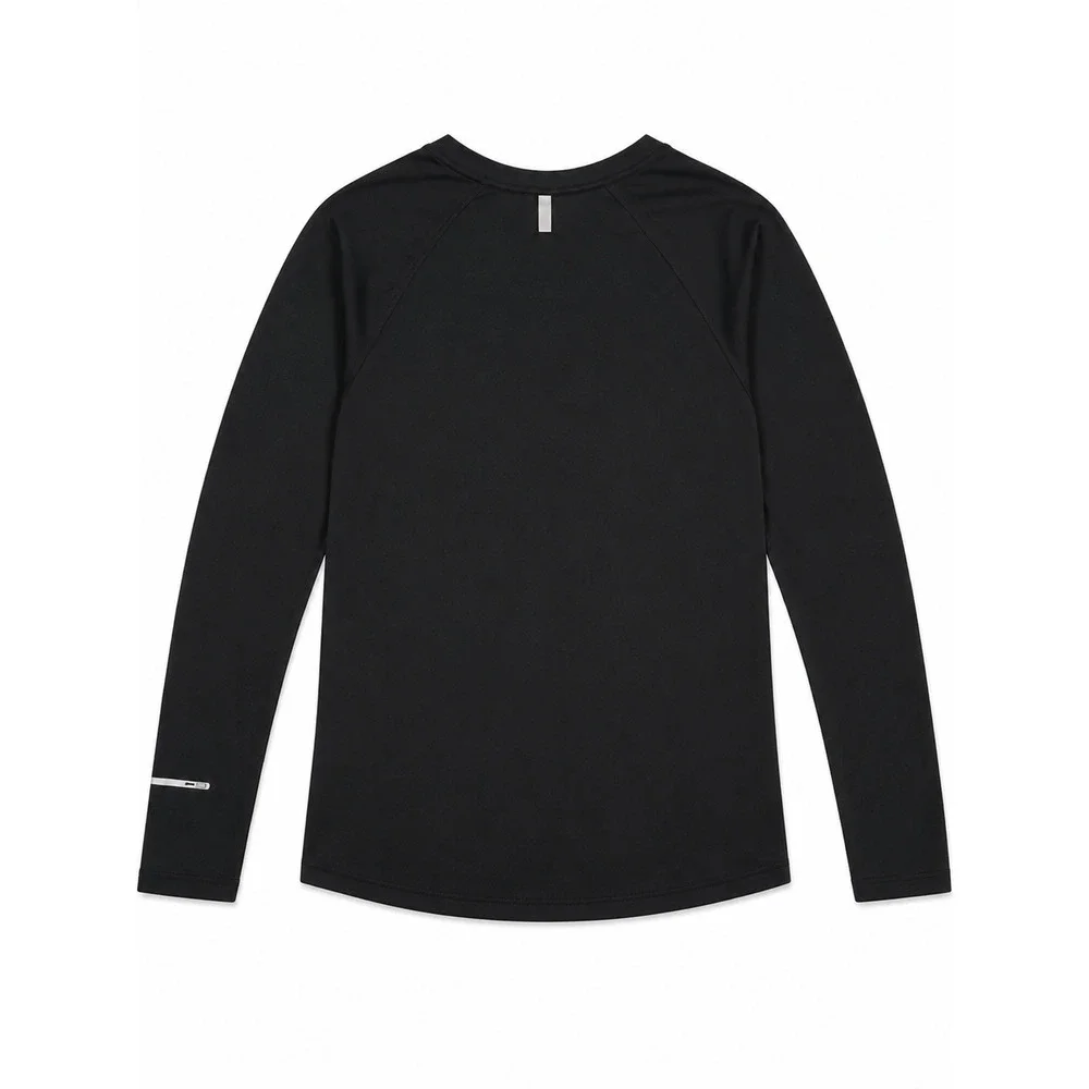 Nike Running Dri-FIT Women's Black Half Zip Hoodie Performance Top - Size Medium